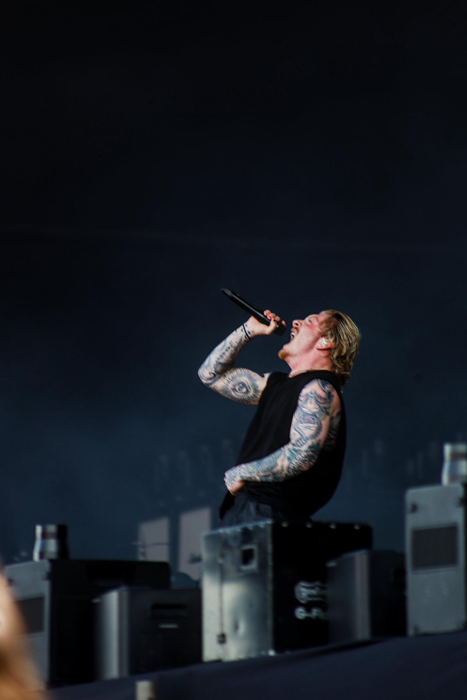 Marc Zellweger canta con Paleface Swiss en Download Festival 2026